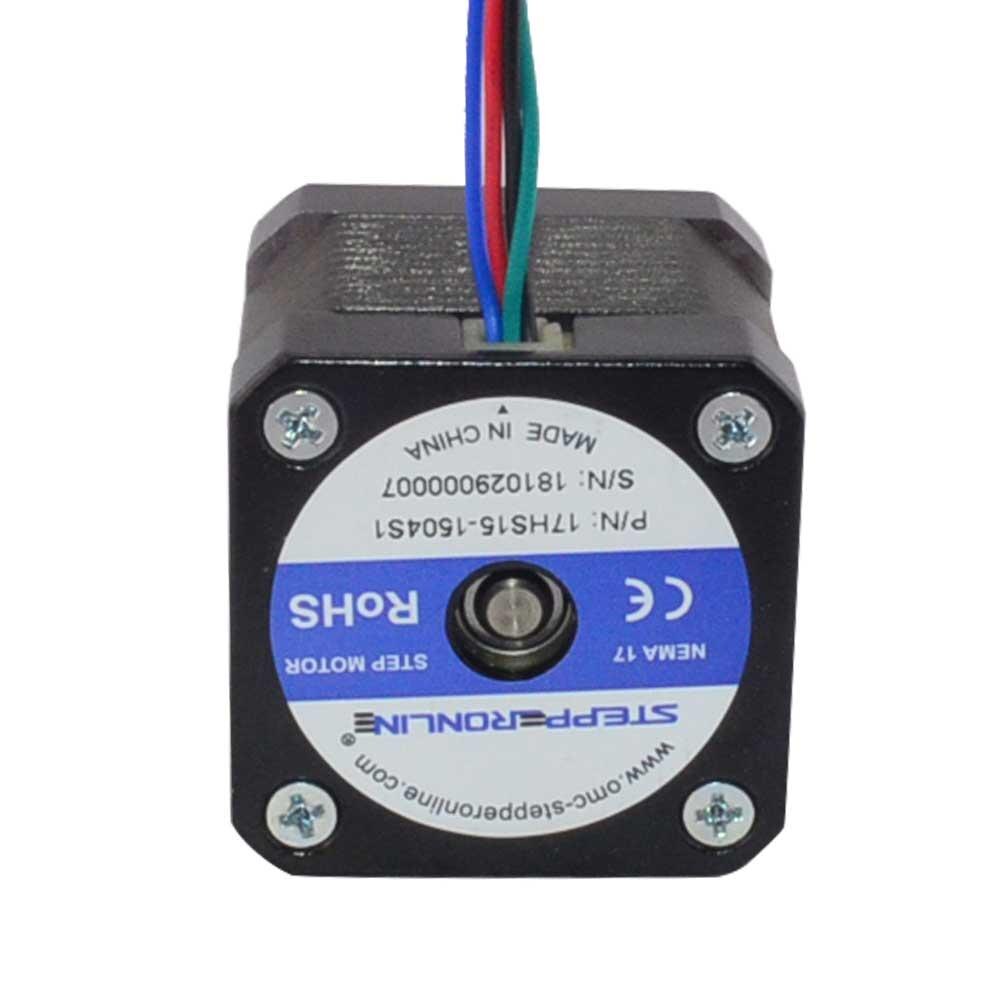 Nema 17 stepmotor 39mm 4- ledning 45 ncm 42 step motor nema 17 stepmotor 1.5a(17 hs 4401s)  til cnc xyz 3d printermotor