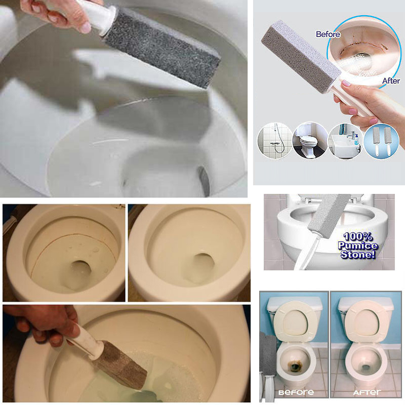 Huishoudelijke Accessoires Huishoudelijke Tool Puimsteen Cleaner Brush Natuurlijke Praktische Water Toiletpot Wand Hoek Schoonmaken 1PC