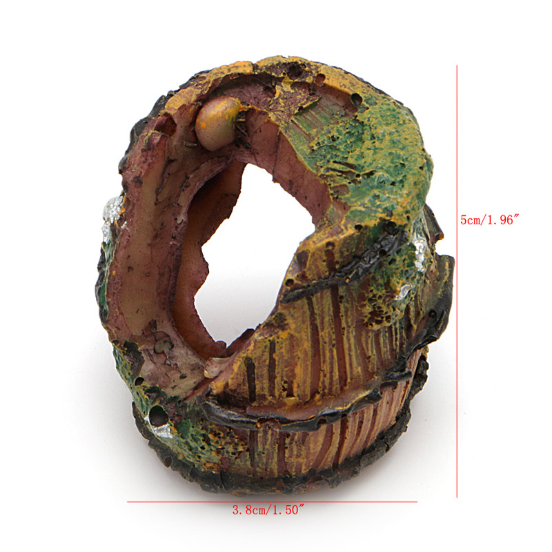 Aquarium, aquarium, hars, ornament, grot, landschapsinrichting, decoratie: Default Title