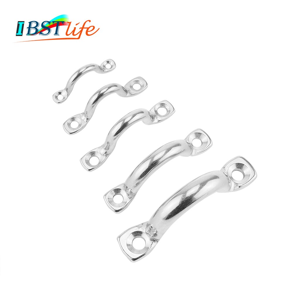 Bimini-almohadilla superior de acero inoxidable para bote, correas para los ojos, lazo para cubierta de Kayak, punto de anclaje, hardware marino, 316
