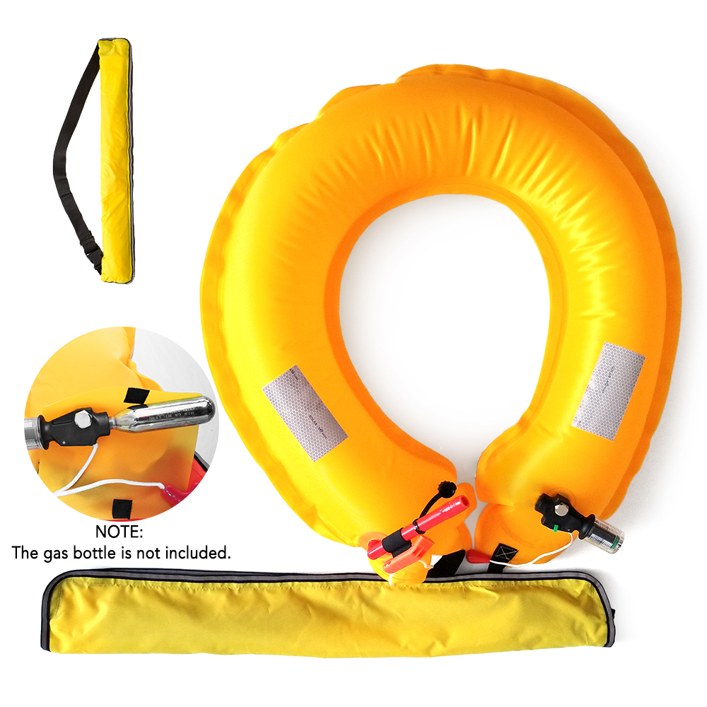 Life Belt Automatic Inflatable Life Buoy Waist Belt with Reflective Tapes For Boarding Kayaking Fishing accessories