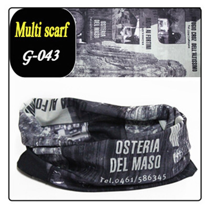 Magic Scarf Bandanas 24x48cm Multifunctional Riding Sunscreen Sport Towels Skeleton Skull Half Face Mask: 3