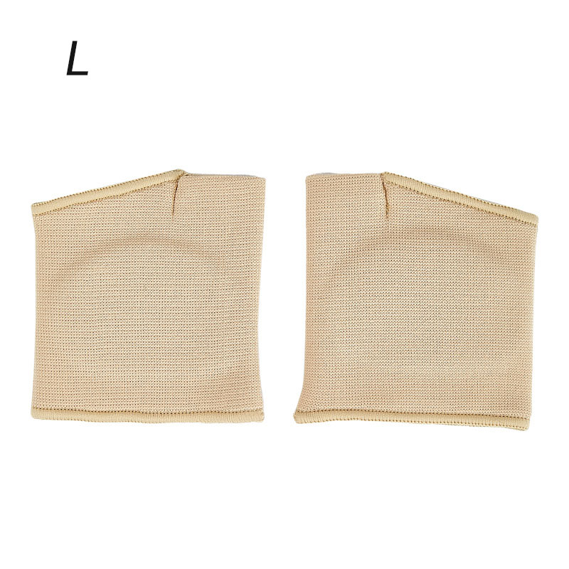 Mittelfußpolster, elastisch, atmungsaktiv, Vorfußkissen, halbe Einlegesohlen, Fußschmerzlinderung, feuchtigkeitsableitend, orthopädische Gesundheitsfürsorge: Beige