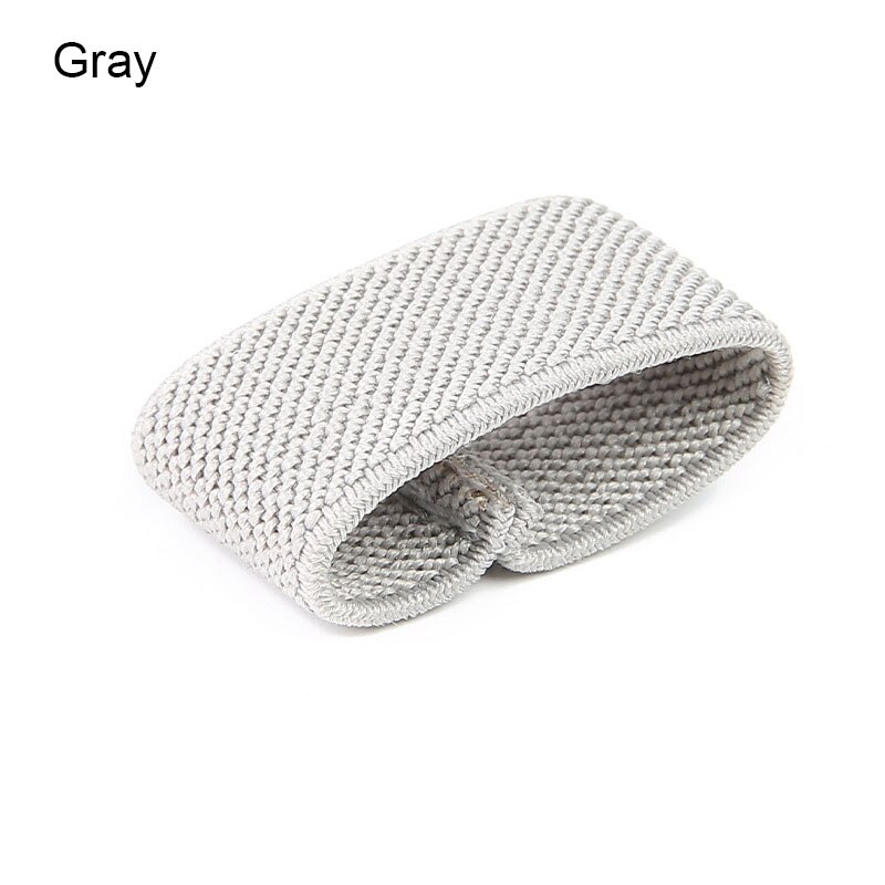 2Stck 3,7-4,0 CM Kunststoff Nylon Elastische Gürtel Schleife Feste Gürtel Ring Clip Haken Klemme Gurtband Hardware- Gürtel gurtband Rucksack Rutsche Clas: grau