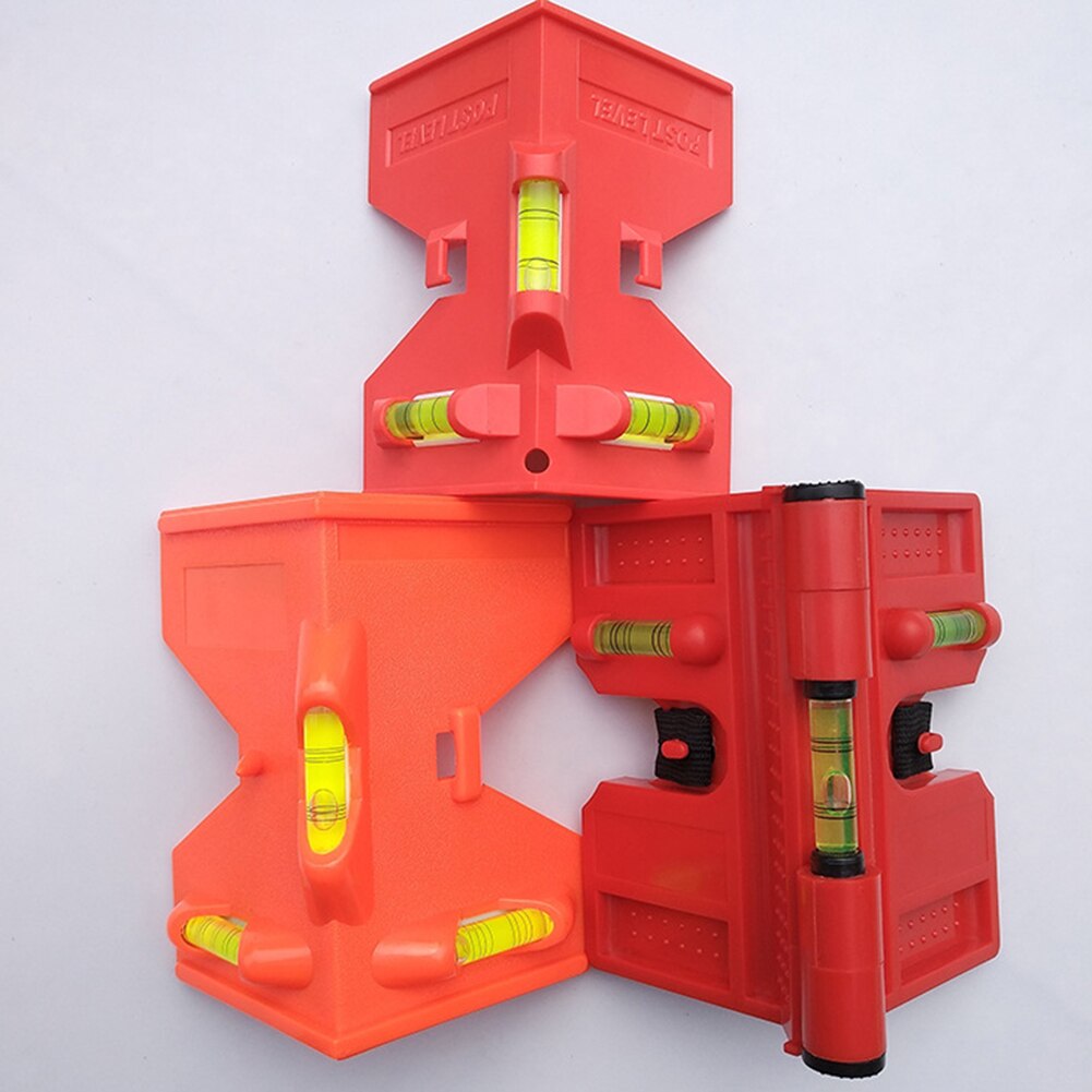 120 mm Adjustable Post Spirit Level Fence Magnetic Horizontal Vertical Folding Tool 90 Degree Foldable Cylinder Magnetic Level