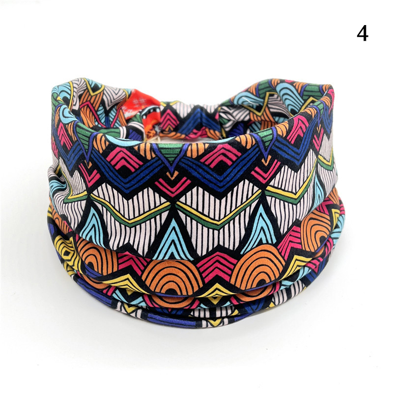 Turbantes bohemios con nudo para mujer, banda elástica para el pelo, diademas anchas, accesorios para el cabello, Vintage, Yoga: Azul cielo