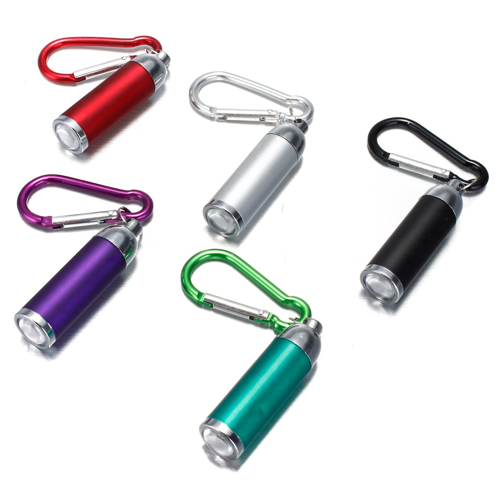 Mini LED Taschenlampe KeyChain Schlüsselring Ultra Helle Tragbare Für Camping Outdoor LXH