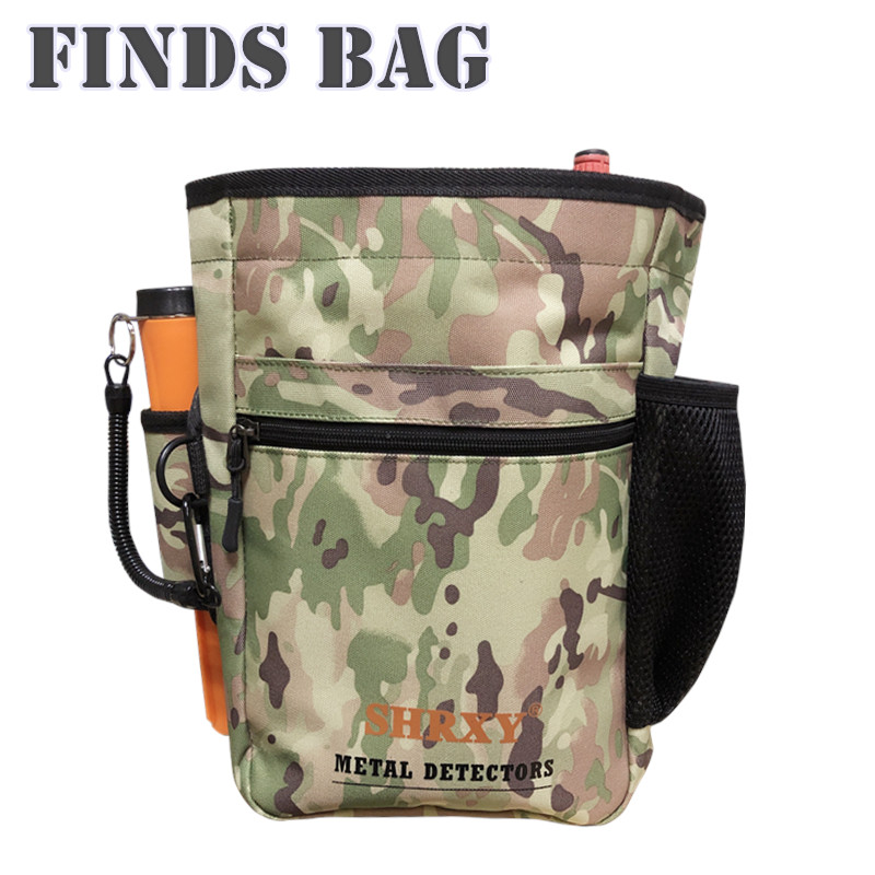 Metaaldetector Bag Graver Supply Schat Taille Pack Geluk Vindt Tas Tuin Opsporen Gereedschap Schop Tas: camo