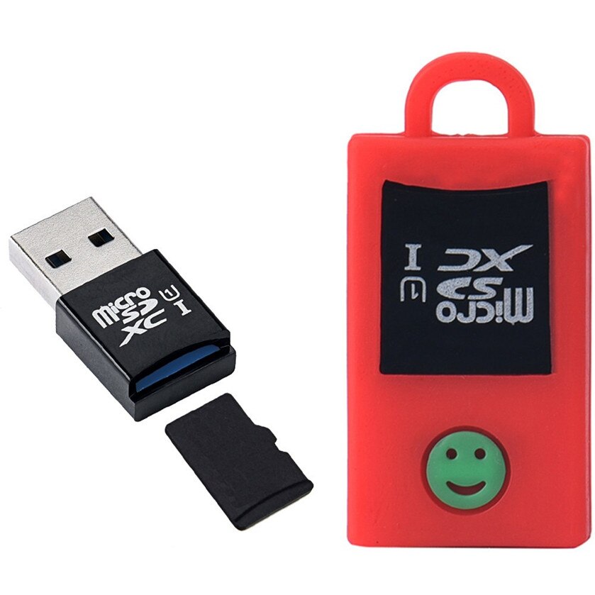 Merk mini 5 gbps super speed usb 3.0 micro sd/sdxc tf kaartlezer adapter 3.95