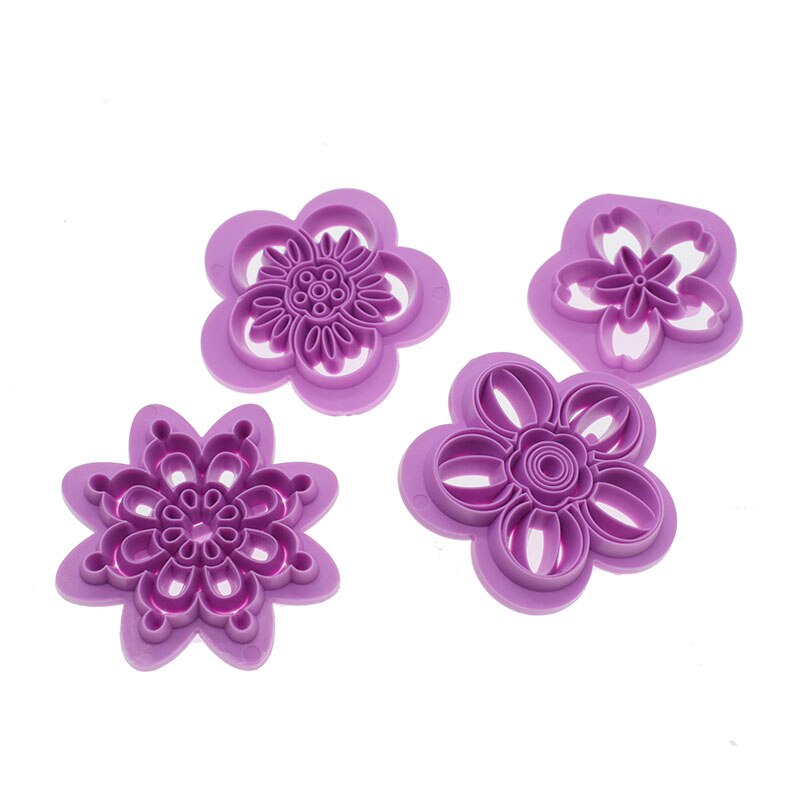 Polymer Clay Tool Embossing Plastic Stamp Mandala/snow/butterfly/flower Pattern Stammping Sheet Pottery Ceramic Texture Tools: 005