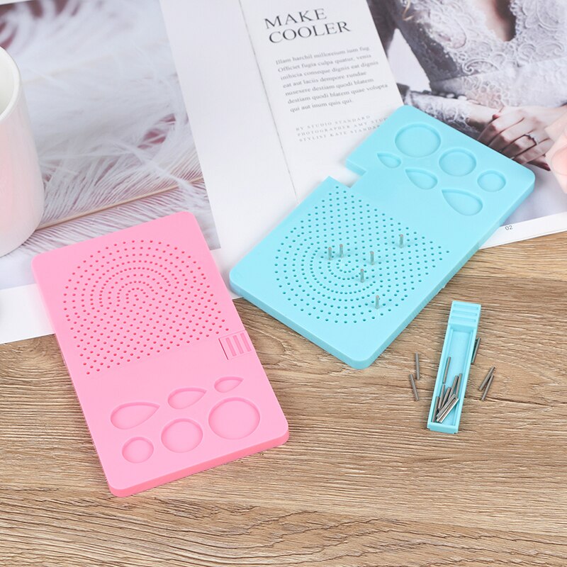 Latest Needle Plate Paper Folding 20 Roots DIY Paper Quilling Tool Grid Guide Handmade Paper Craft Tool