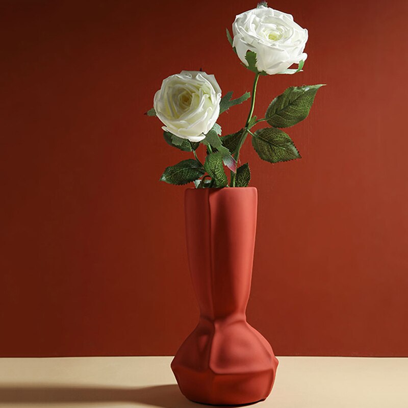 Nordic Style Art Ceramic Hydroponic Vase Dried Flo... – Grandado