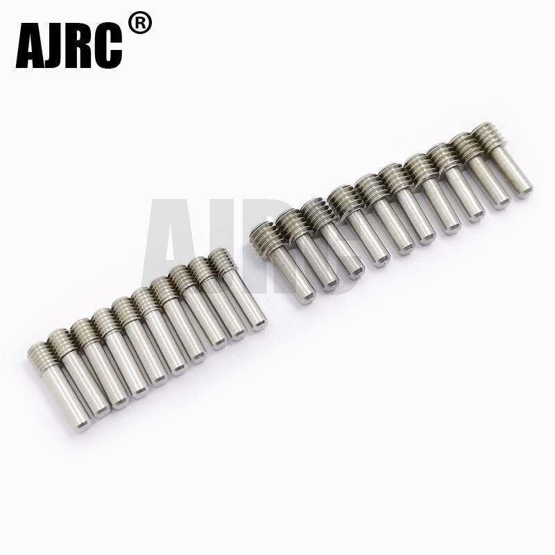 10pcs M3 M4*12 Grub Head Screw for 1:10 TRAXXAS SCX10 Transmission Shaft RC Buggy Climbing Car Truck Truggy spare part S297