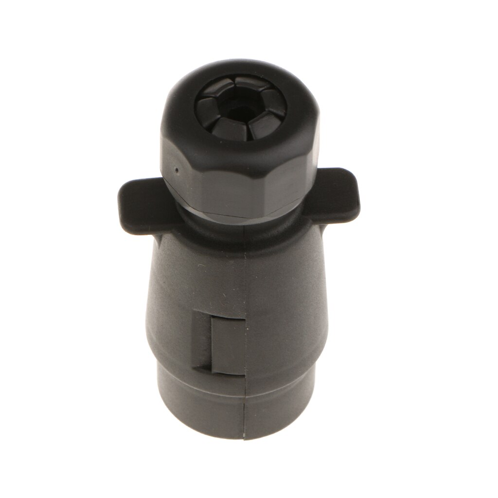 Caravan Truck RV Boat 7Pin Way Round Trailer Light Socket Connector Plug