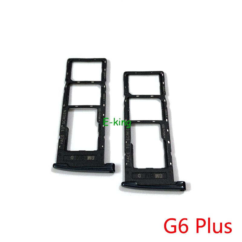 Voor Motorola Moto G6 Plus Sim-kaart Lade Houder Card Slot Adapter