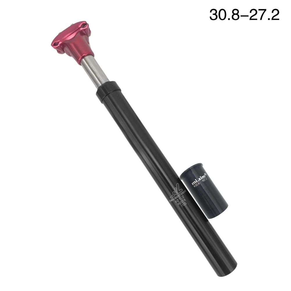 Bicycle Seatpost Long Fixed Gear MTB Mountain Road Bike Extension Seat Post Tube Saddle Pole Bike Suspension 27.2 30.4 30.8 31.6: I