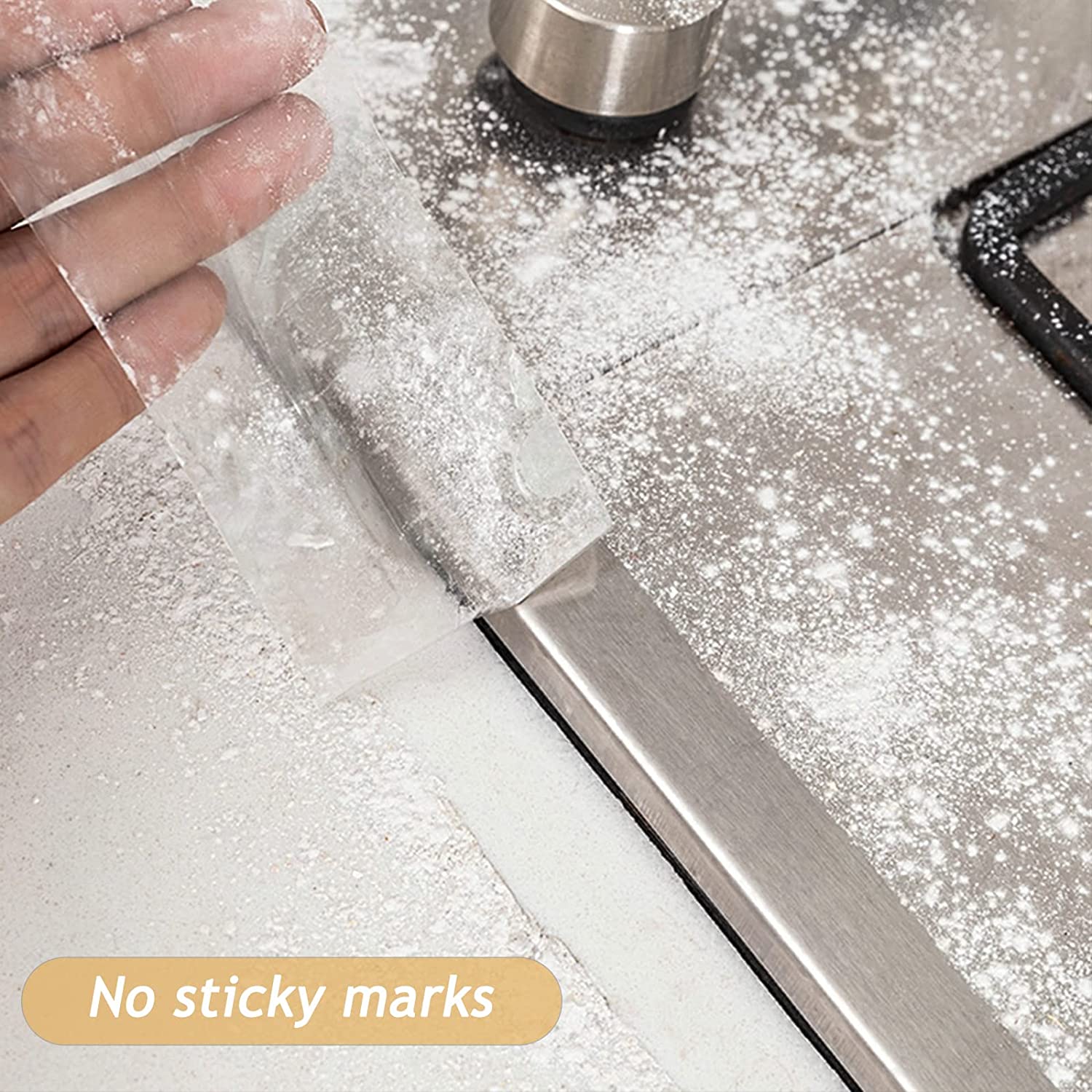 Keukengootsteen Waterdichte Sticker Doorzichtige Badkit Strip Badkuip Afdichtingstape Transparant Thuis Gereedschap