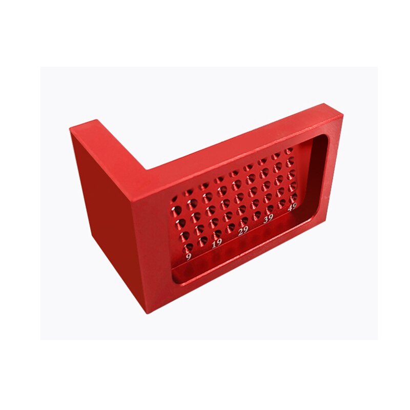 T50 Measuring Tool Woodworking Precision Scribe Mark Measurement Tool Aluminum Alloy Cross-calibration Ruler Wood Working Scribe: Default Title