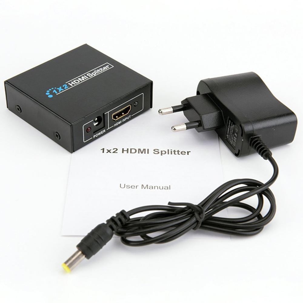 1X2 Hdmi Switch Switcher 1X2 Hdmi Splitter Hdmi-Poort Auto Switcher Ondersteuning 3D Volledige Hd1080P Voor Pc Hdtv Dvd Hdps3