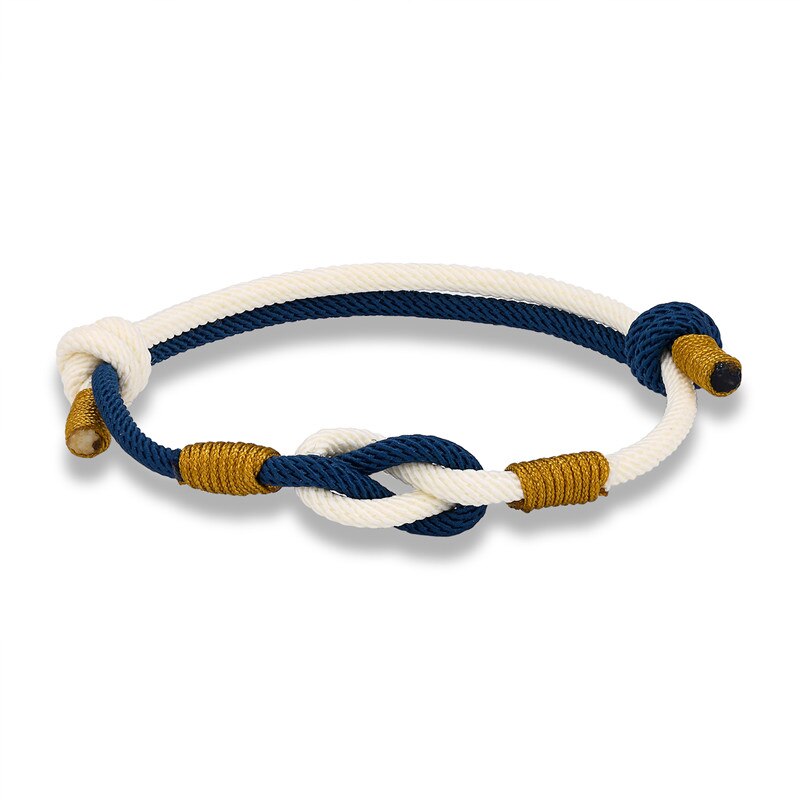 Mkendn koppelarmband milan touw concentrische knoop infinity armband voor mannen vrouwen teken van liefde sieraden: 3mm- mannen