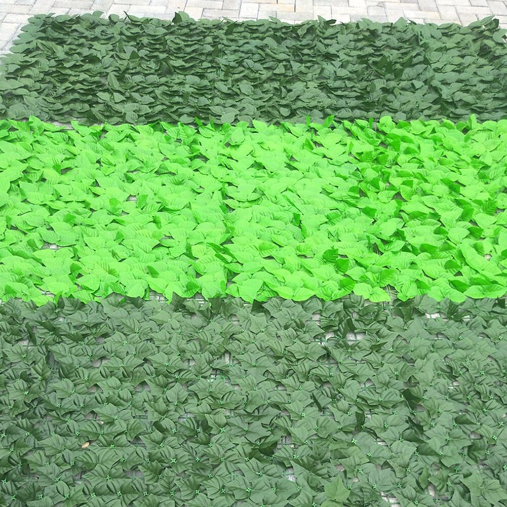 50 x 100cm plantevæg kunstig græsplæne buksbom hæk havehave boligindretning simulation græstørv tæppe græsplæne udendørs blomstervæg