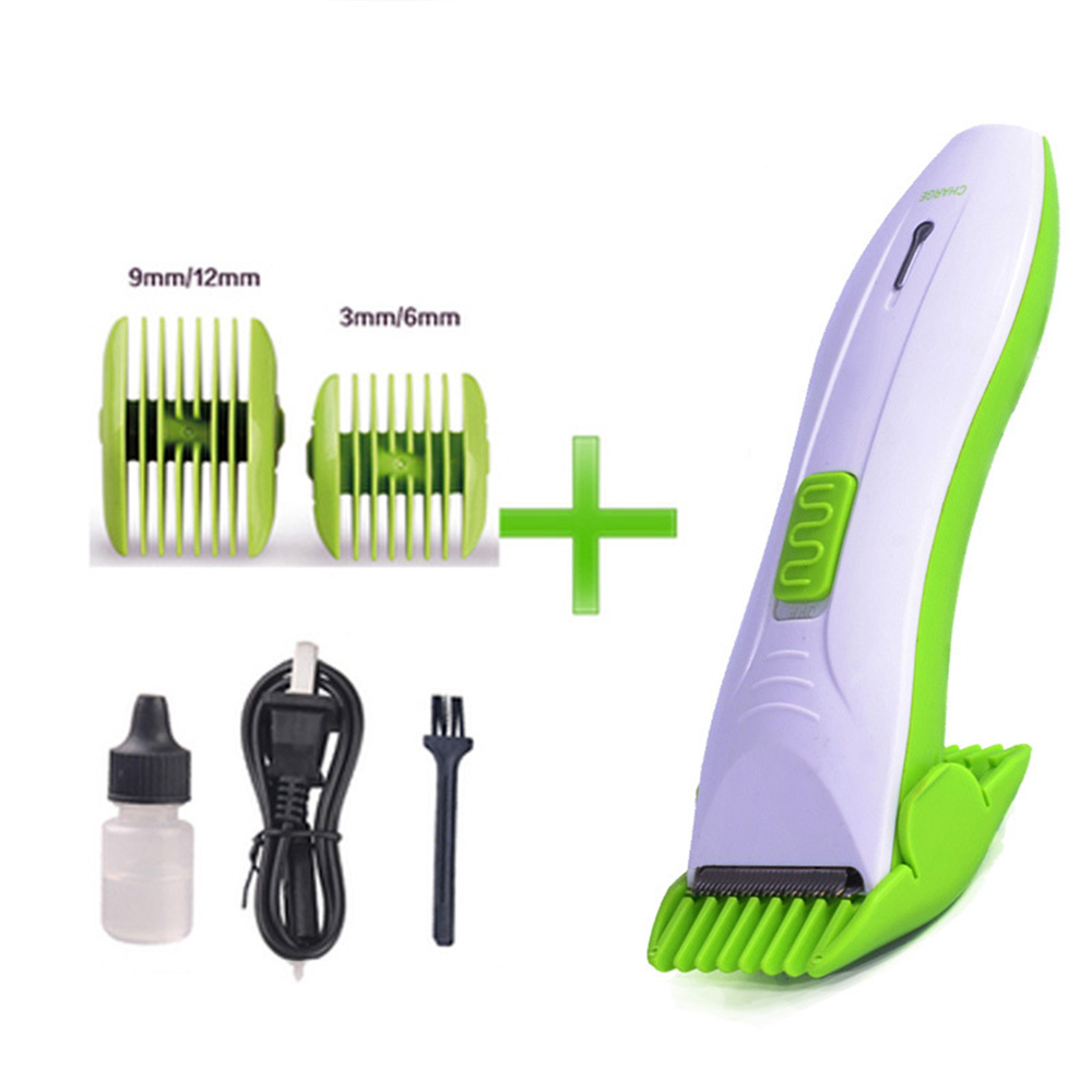 Infant electric hair clipper electric fader rechargeable children mute: Clipper Set Two