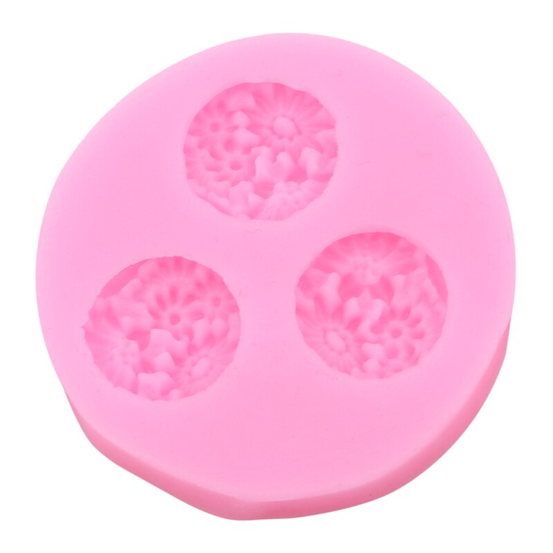3D Rose Bloem Siliconen Mould Fondant Gift Decoreren Chocolade Cookie