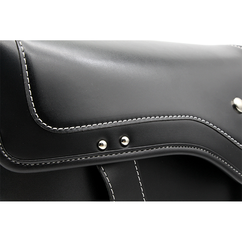 Motorcycle Saddle Bag Pu Leather Motorcycle Side Tool Tail Bag Luggage