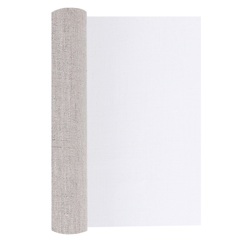 Rouleau de toile vierge professionnelle 3M, pour peinture à l&#39;huile acrylique, couche de lin mélangé, fournitures d&#39;art pour artiste