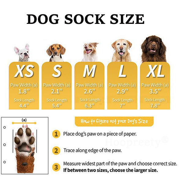 Calcetines antideslizantes para perros para pisos de madera dura, evitan que lamer y resbalones, botines gruesos para perros con pinzas para perros pequeños, medianos y grandes