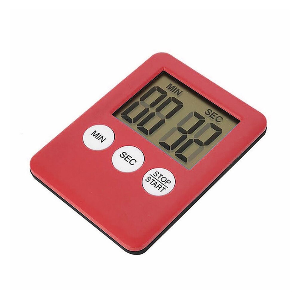 Large Digital LCD Kitchen Cooking Timer Count-Down Up Clock Alarm Magnetic: RD