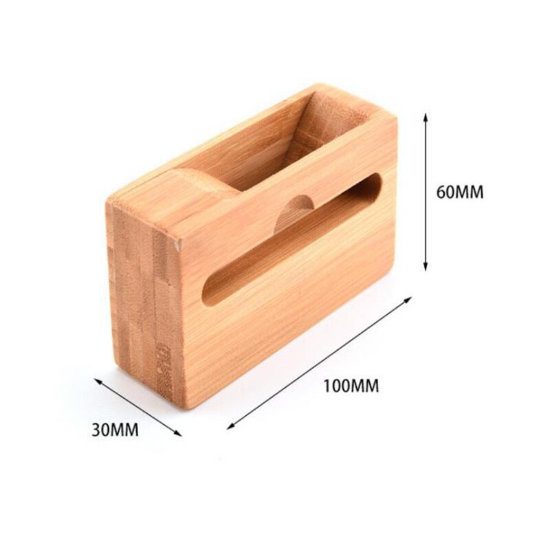 Phone Sound Amplifier Universal Bamboo Mobile Holder Stand Cellphone Loudspeaker