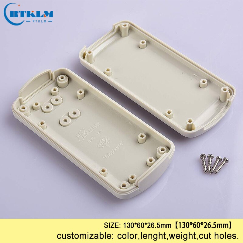 Handheld Plastic Doos Voor Elektronische Project 130*60*26.5Mm Abs Plastic Elektrische Doos Diy Handheld Elektrische Doos junction Box IP54