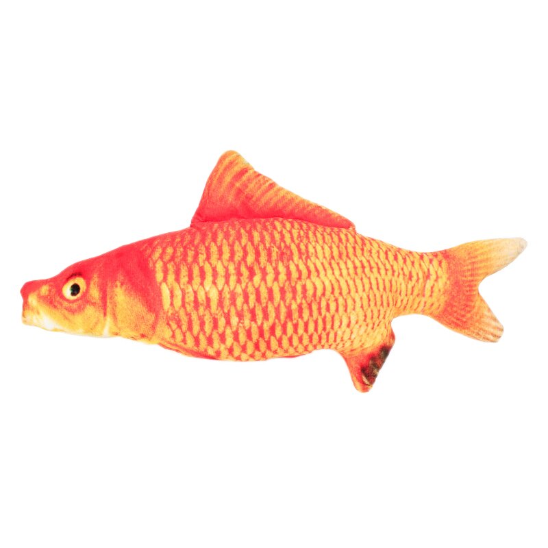 Kattleksak rolig realistisk fiskformad simulering husdjur katt flanell leksak fiskformad kudde husdjursleksak snabbt: 02