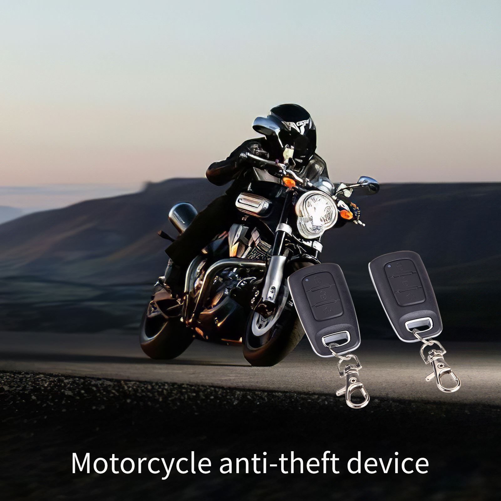 La motocicleta de sistema de alarma para coche Kit Central remoto de coche de Control remoto durable automático de bloqueo de alarma de coche sistema Anti-robo