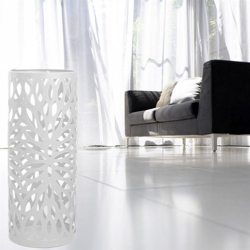 Soporte de hierro para almacenamiento de paraguas, accesorio hueco de Metal antioxidante, organizador de 8 capacidad para oficina y restaurante en casa