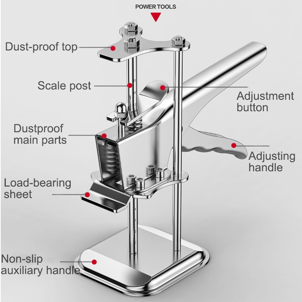 One Pillar Tile Regulator Auxiliary Floor Tile Manual Lifting Positioner Tile Lifter High Low Pad High Leveling Regulator Tool