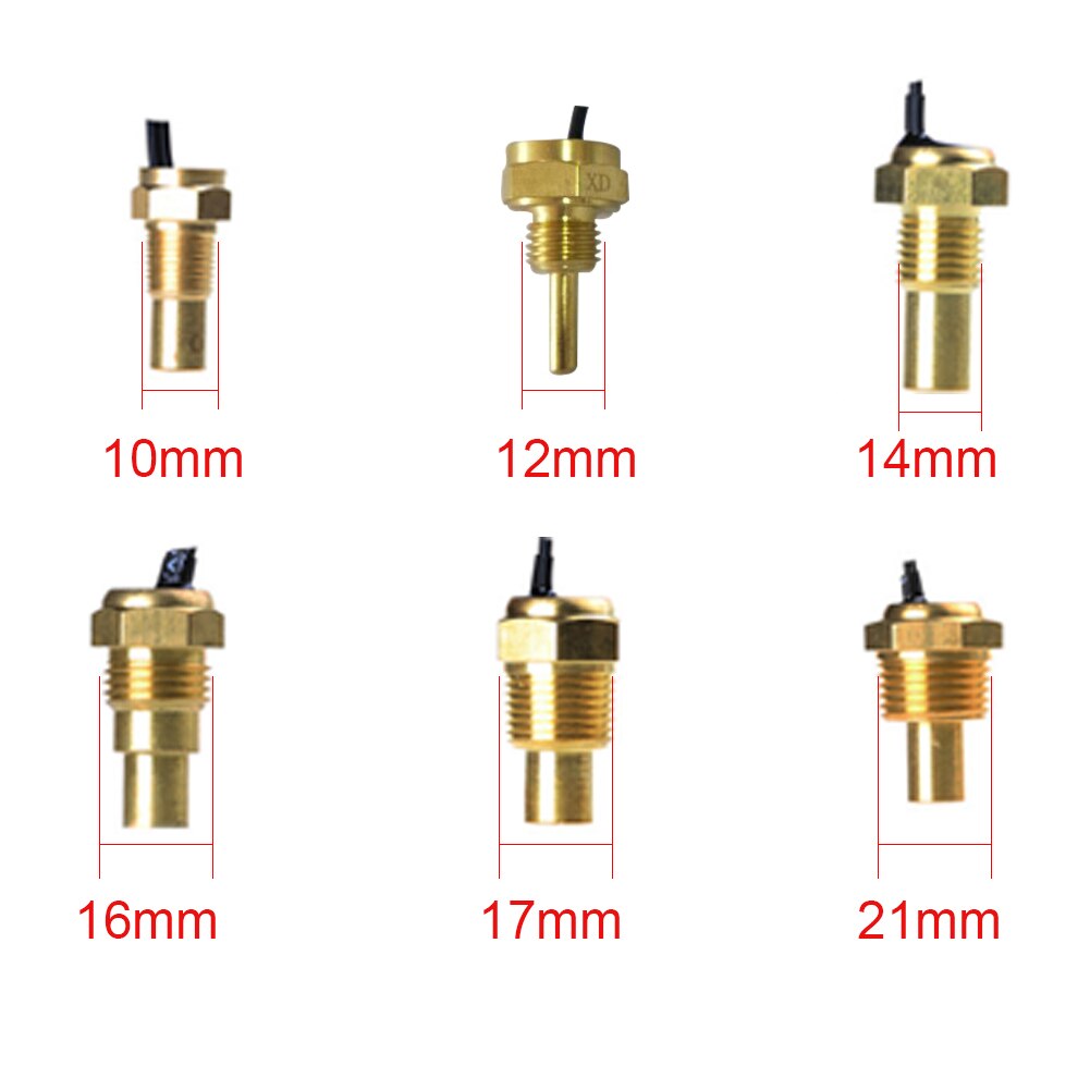 Universal Digital Water Temperature Gauge Modified Auto Engine Durable Tool Accessories Car Truck 12V 24V Tester