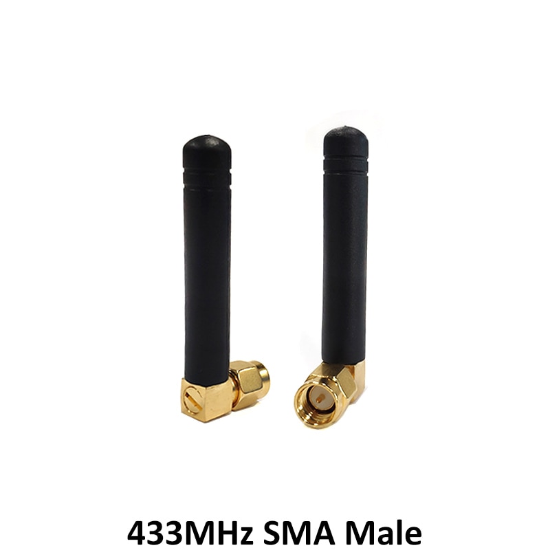 433 Mhz Antenne 2.5dbi Sma Male Connector Vouwen 433 Mhz Antena Waterdichte Directionele Antenne + 21Cm RP-SMA/U. Fl Pigtail Kabel