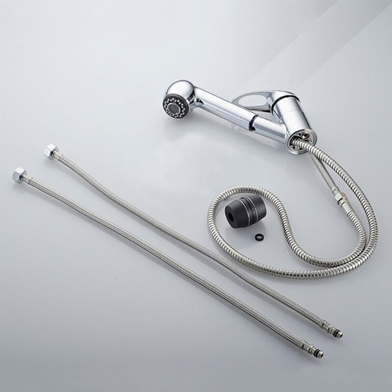 Pull out faucet Polished Bathroom Faucet Basin sink Mixer kitchen faucet chrom