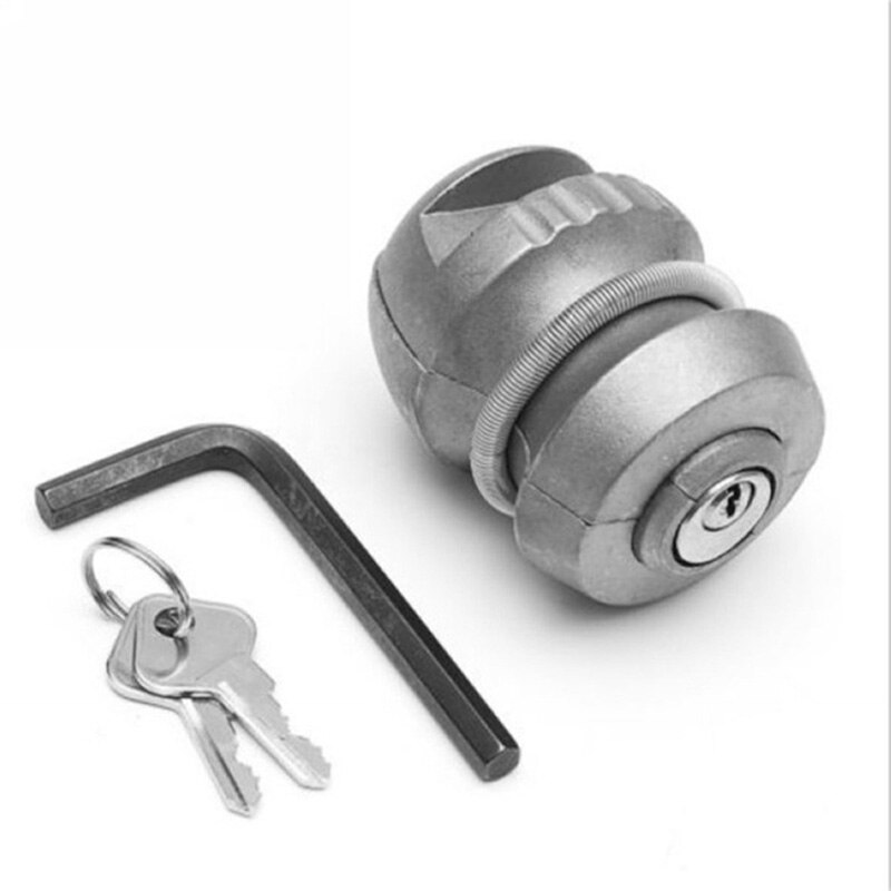 1 stk tilhenger deler hake låse kule lås universell kobling slep campingvogn synke legering 50*65.5mm
