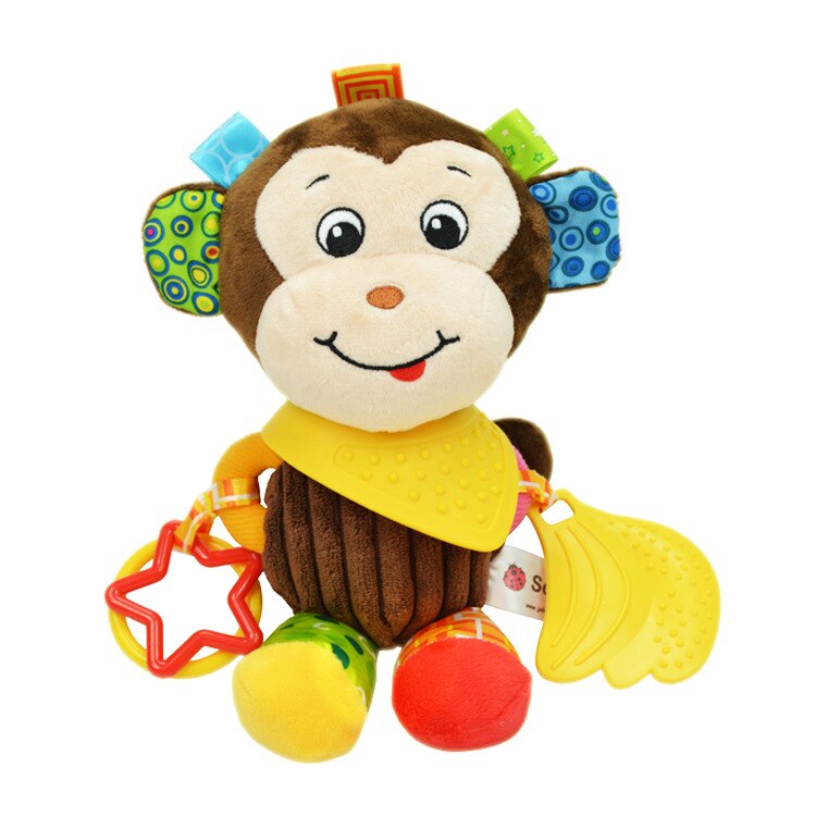 Autorisierten echte SOZZY 7 multi-funktion baby rassel glocke baby krippe kinderwagen hängen spielzeug: Blau