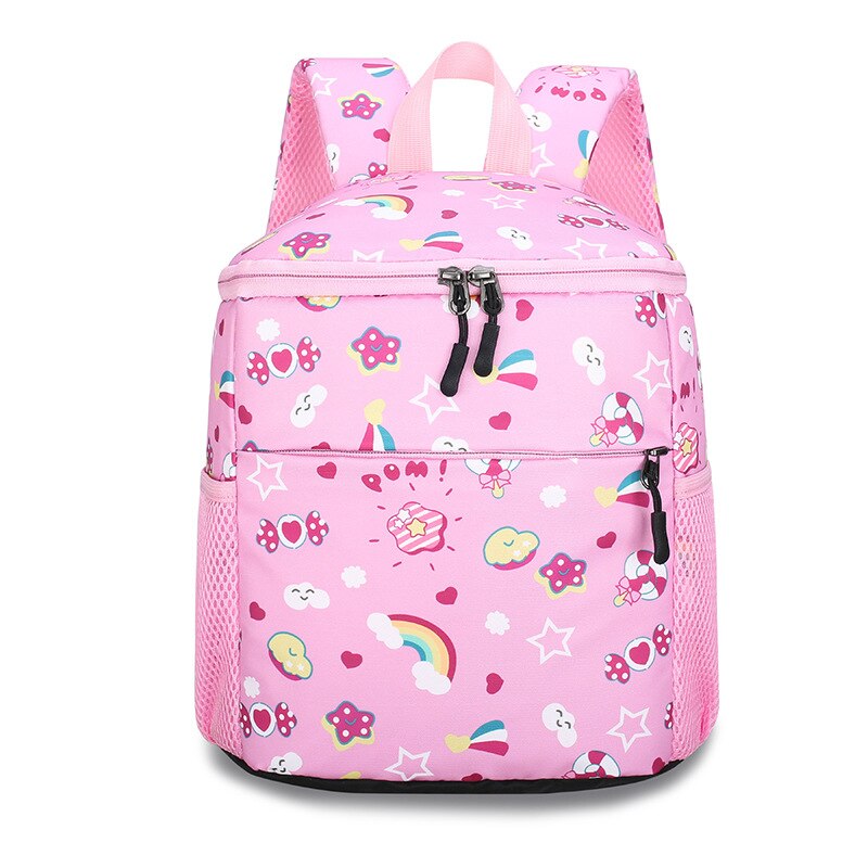 School Bag 3-11 years old Backpack Kids Backpack For Girl Sport Bag School Mochila Escola Kids Backpack Girls School Bags Sac: Pink