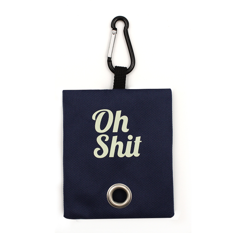 Portable Canvas Garbage Bags Storage Dog Poop Bags Dispenser Portable Dog Poop Waste Bag Holder Dog Products for Dogs
