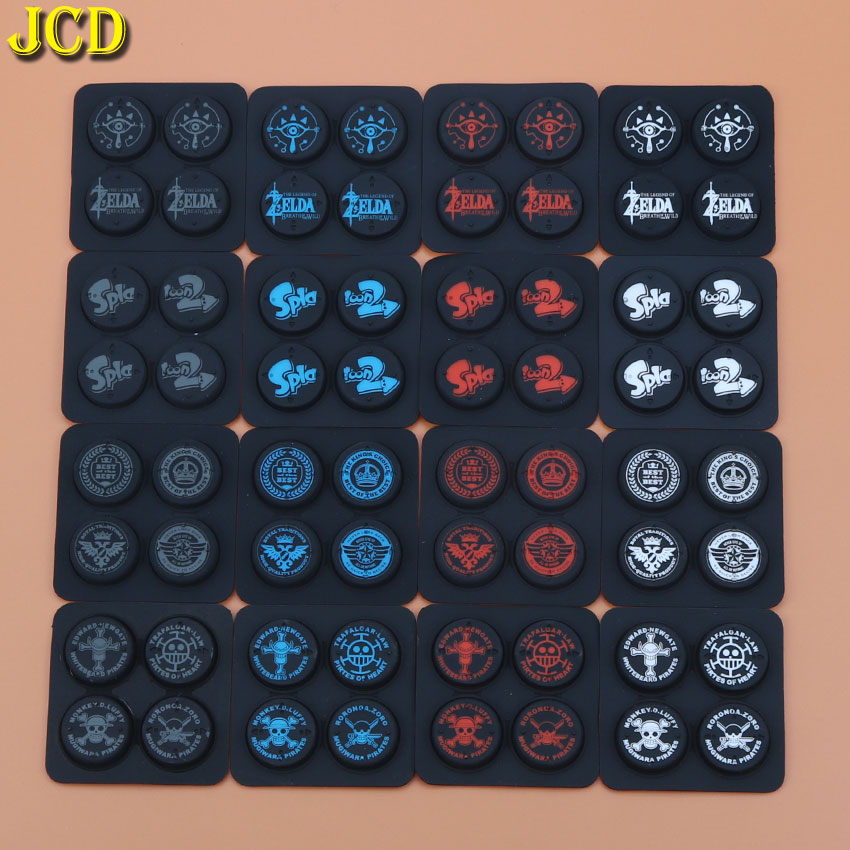 JCD Silicone Joystick cappuccio di Protezione Per Nintend Interruttore NS Rocker di Un Pezzo Corona Joystick Grip Pulsante Tappi di Copertura Della Pelle