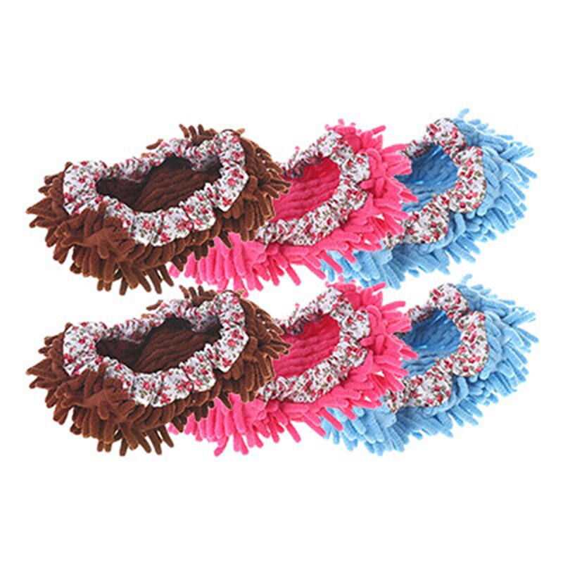 Ochine squeeze mop vloerreiniging verwijderbare en wasbare slippers luie dweil slippers vloerreinigingsslippers