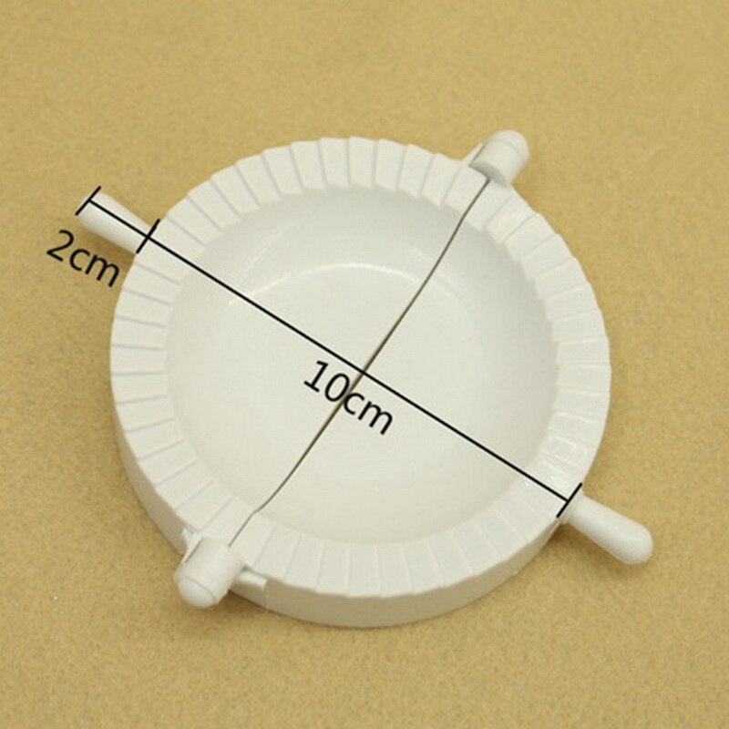 Kitchen Fast Dumpling Molds Plastic Dough Press Dumpling Pie Ravioli Mould Cooking Pastry Household Chinese Food Jiaozi Maker: 10 cm