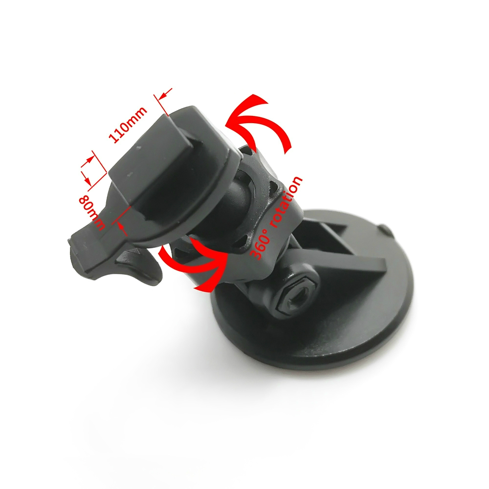 Original Yi Dash Cam Mount 360 Degree Rotation 3M Sticky Pad Mount For Yi Dash Camera Car Cam Holder