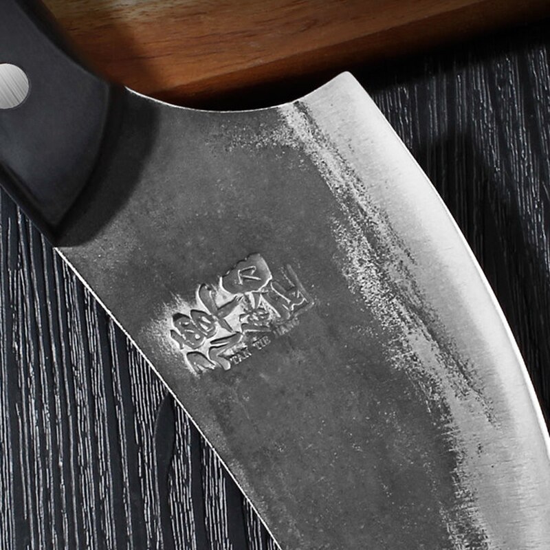 Handmade Forged Slaughter Chef Knives Meat Cleaver with Ebony Handle Forged Steel Kitchen Boning Knives Butcher Knife