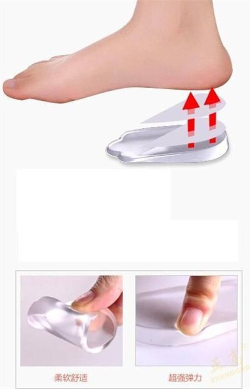 2pc Shoe Insert Orthopedic Insoles Back Pad Heel Cup For Calcaneal Pain Health Feet Care Support Spur Feet Cushion Pads
